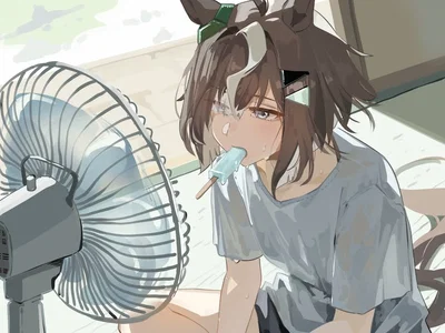 Fanning yourself TG TF