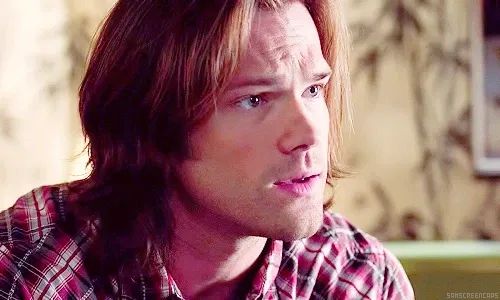 Sam Winchester: shot by Cupid 