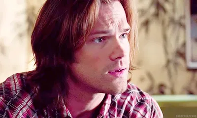 Sam Winchester: shot by Cupid