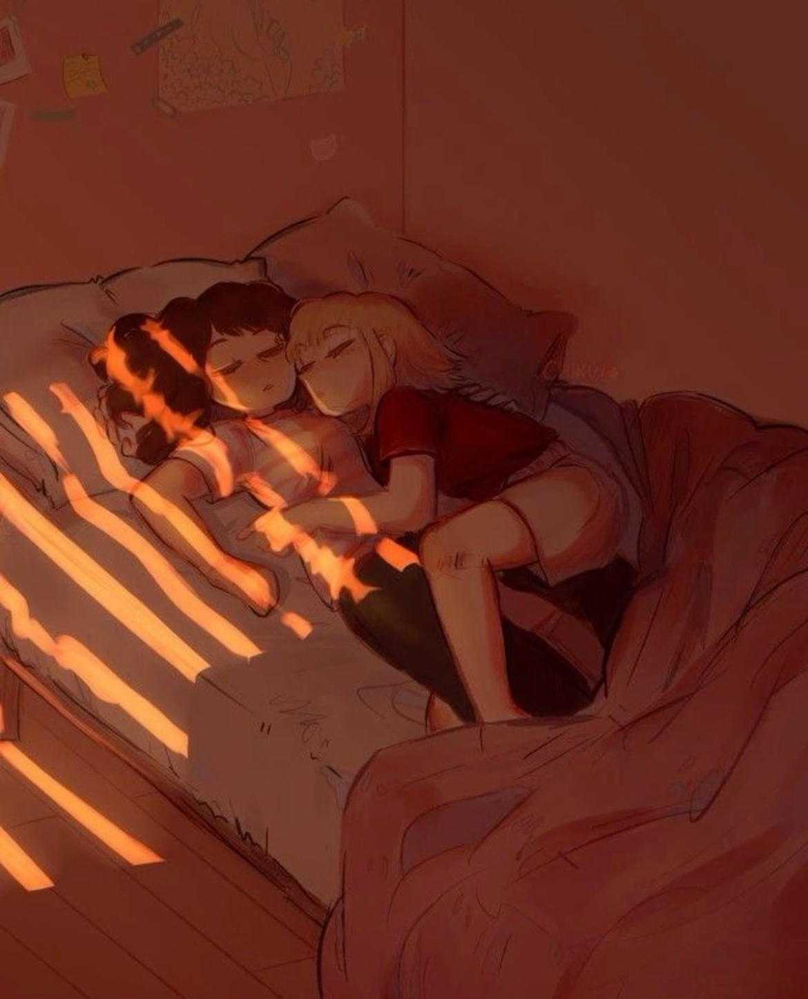 Uraraka and Toga poly