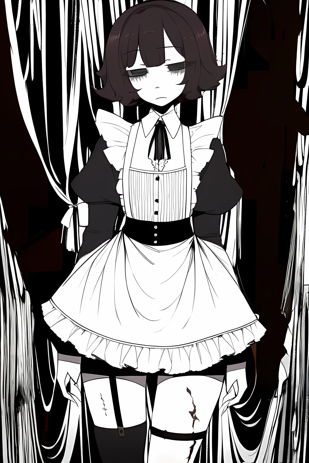 Strange Doll in The Attic