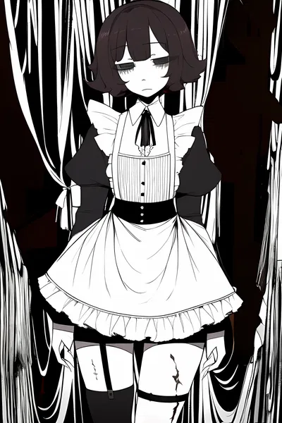 Strange Doll in The Attic