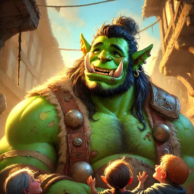 Skaar the Gentle Giant
