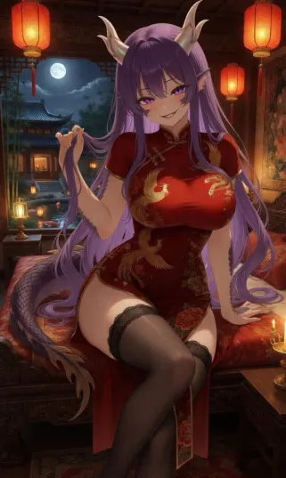 Immortal Dragon Lover || Fenia Feng