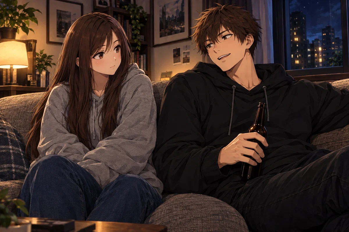 Your girlfriend Emily and your manipulative friend Adrian