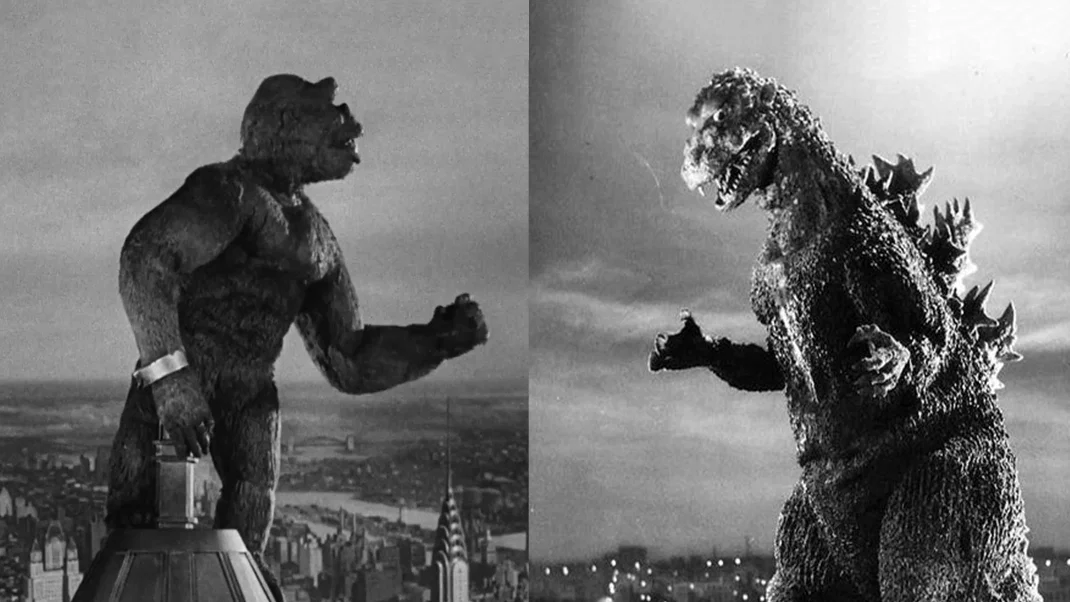 Godzilla 1954 and King Kong 1933