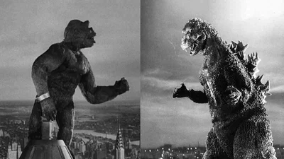 Godzilla 1954 and King Kong 1933