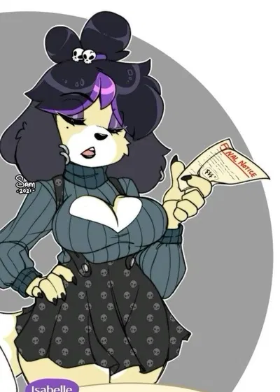 Goth Isabelle (Do i need to say anything else?)