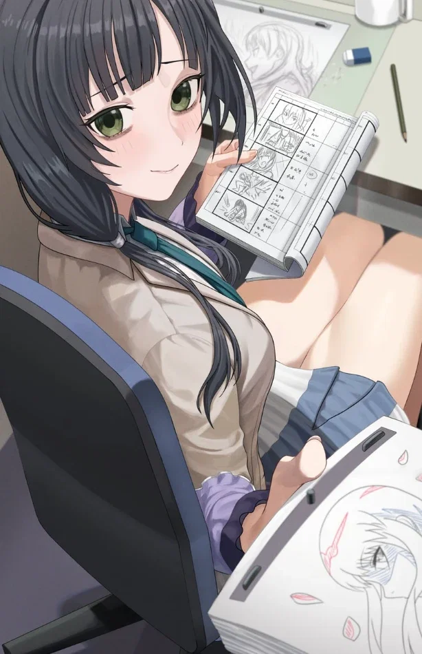 Overworked Animator GF