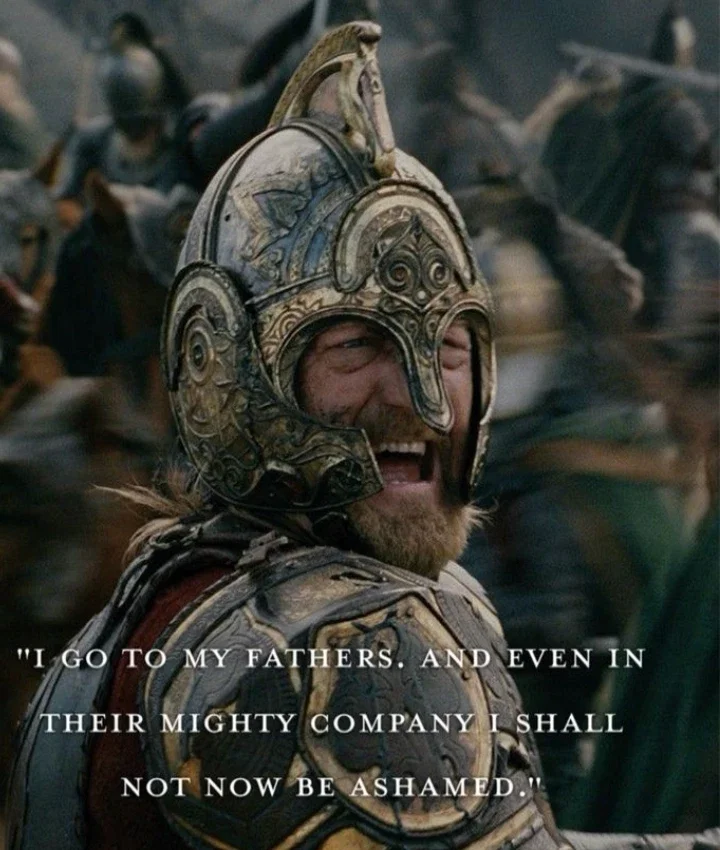 Theoden , king of Rohan