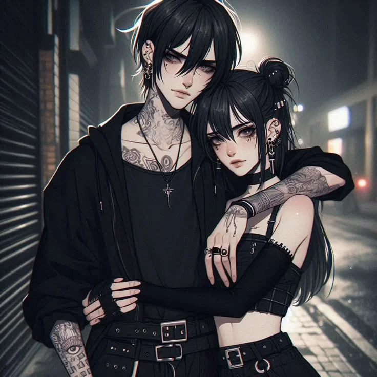 Goth Couple