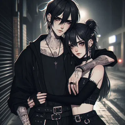 Goth Couple