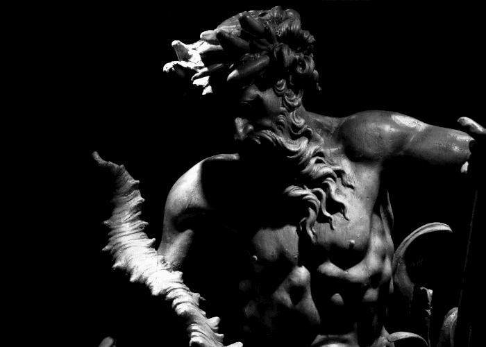 Poseidon, The God of the Sea.