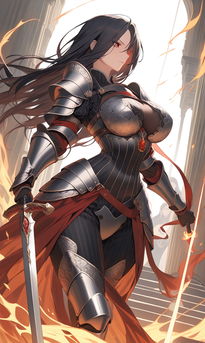 Lilith the empress of the divine flames