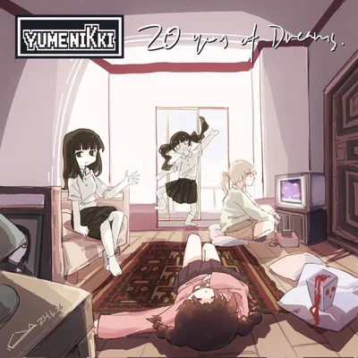 Madotsuki, Monoe, Poniko and Monoko | Yume Nikki