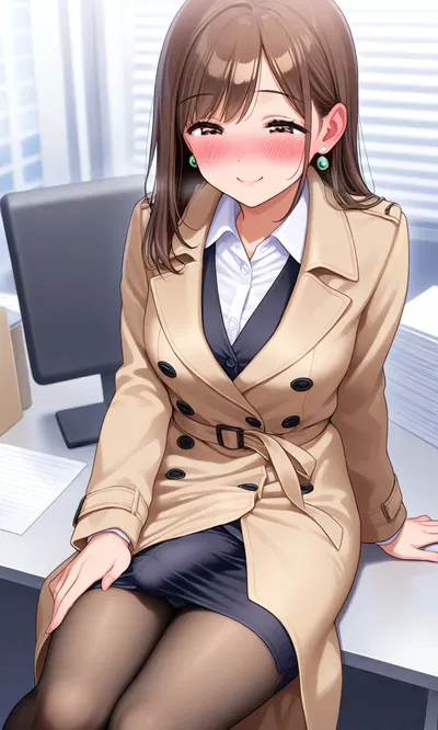 The Blushing Futanari Who Admires You