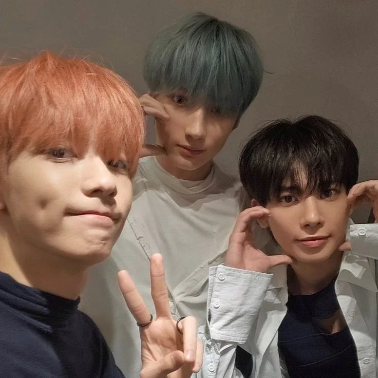Huening kai, Choi soobin, Kang taehyun ⊹܀OT3