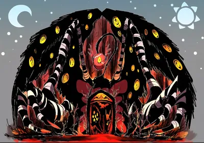It's the Beast! The Beast that lives in the Black, Dusky Forest! Apocalypse Bird.