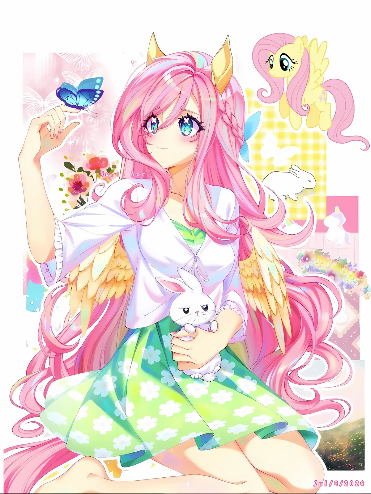 Fluttershy Getting Talked Down By Sunset Shimmer - Equestria Girls