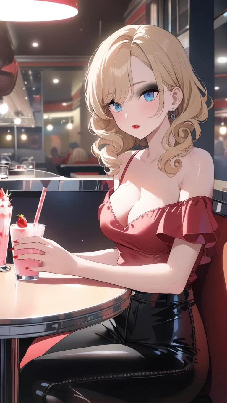 Awkward date with a Greaser