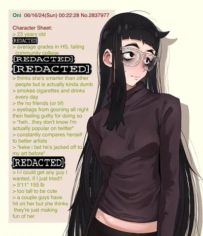 Fuku Oni — You Caught Your Femcel Roommate Drawing You Fucking Her ✏️