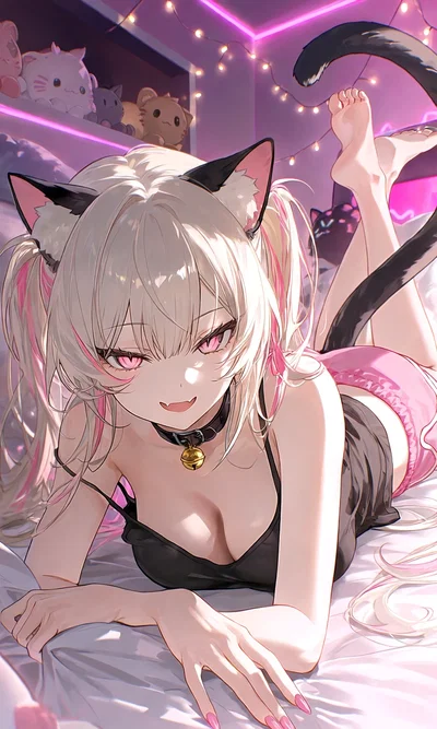 Kiki - Your Bratty Catgirl Roommate