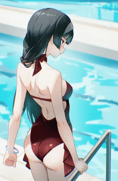 Astra Yao|| She lost her Bikini Top