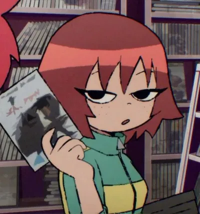 Kim Pine (sarcastic drummer of the band   Bob-omb)