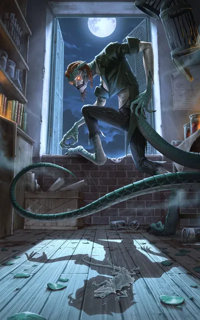 Evil Reptilian (Luchino Diruse)