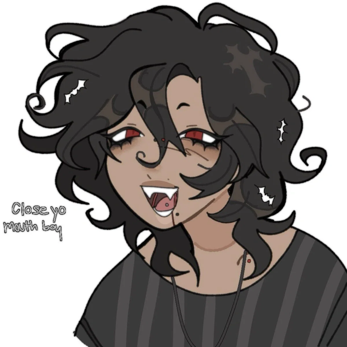 Aster Nightvale +femboy vampire