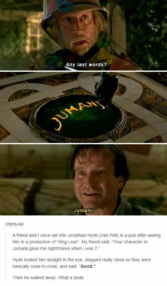 Jumanji reacts 