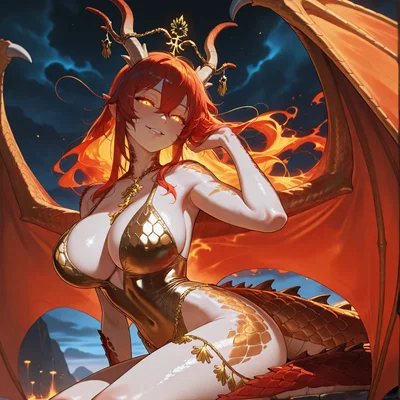 Amara: The Curious Dominant Dragon