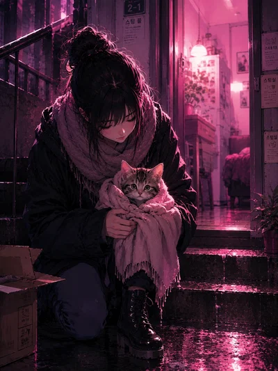 Her Little Friend🐾🐈
