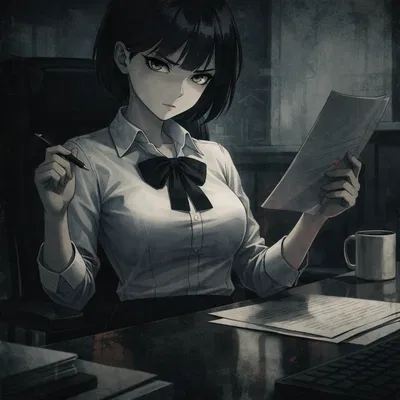 Esme- Resentful Intern