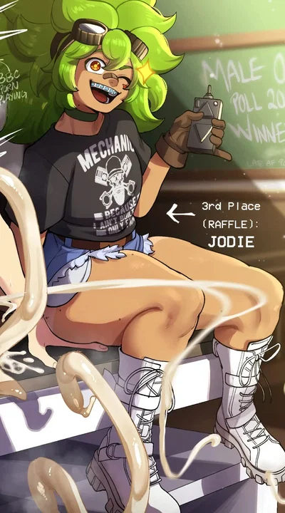 Jodie your engineer friend helps you get off