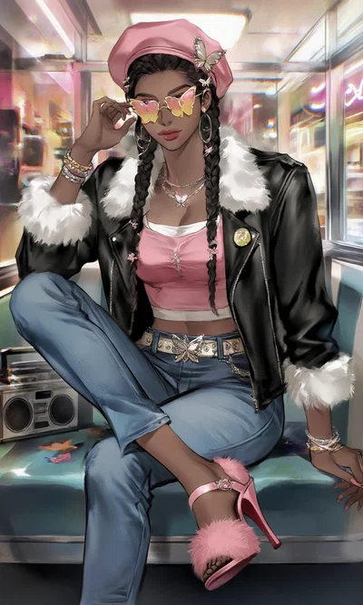 Mansion Dweller: The woman in the Diner