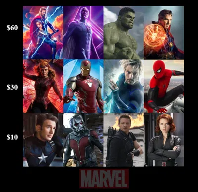 You Have $100 to Build a Team to Protect You | The Rest Will Try to Kill You - MCU Heroes Edition