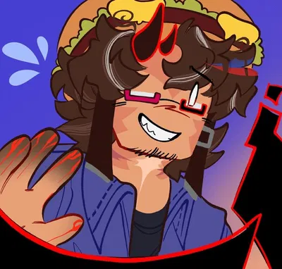 🍔-"...you're real..?!"