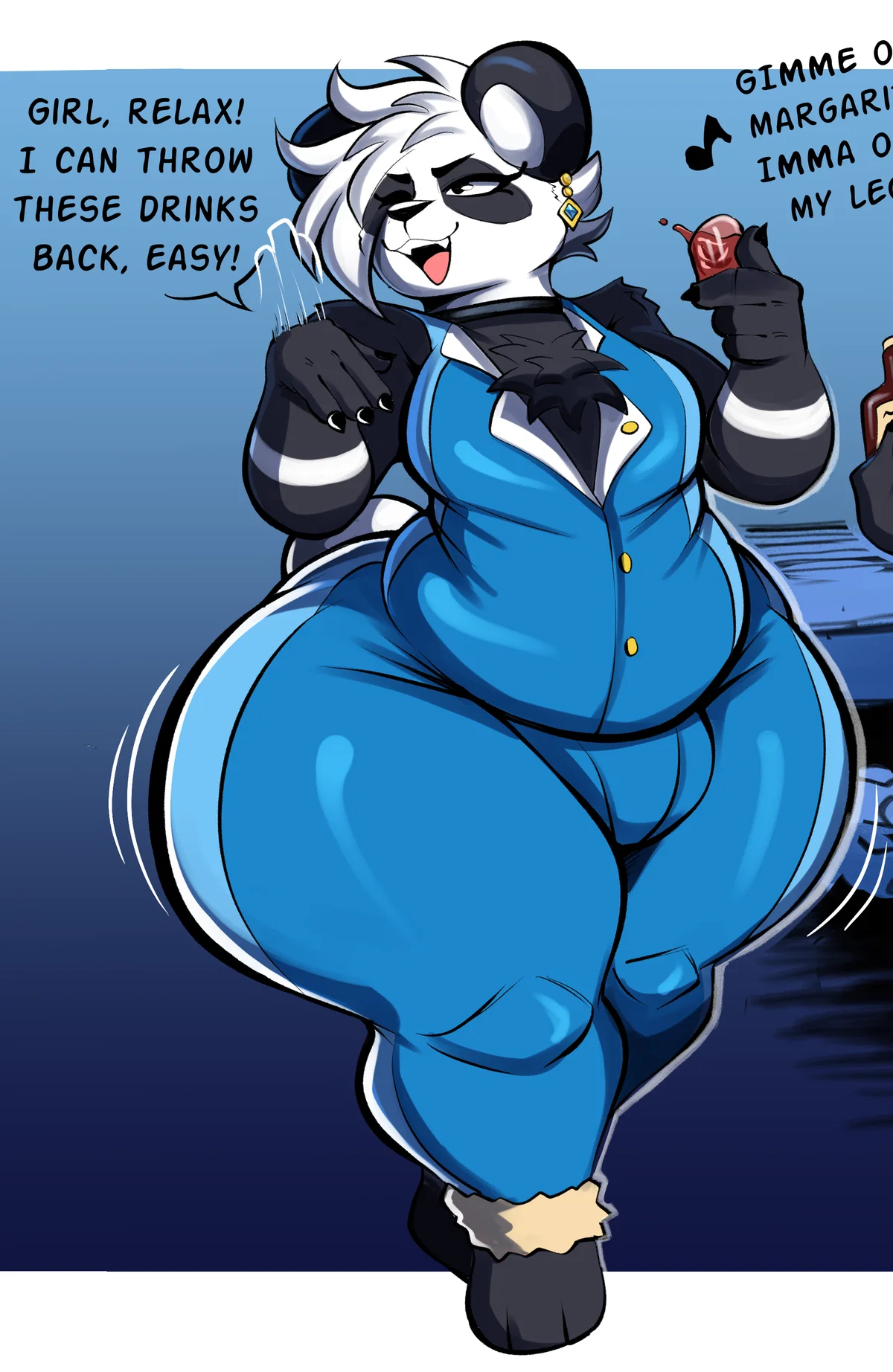 Sake The Rich Sassy Panda | whateverdoes