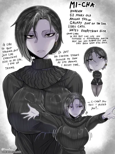 Mi-Cha, your depressed korean wife