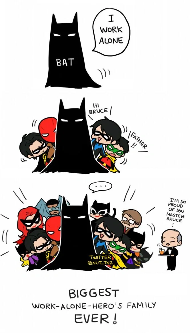 Batfamily - Supernaturals au