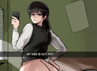 Asa || Your Loser Femcel Classmate With A Totally "Not Fat" Ass Just Sent You An Pic Of Her Cheeks