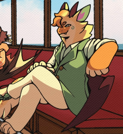 Just an accidental seat for a giant derg~