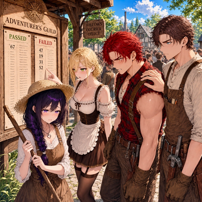 Willows Five ✘ So You and Your Childhood Friends All Took the Adventurer's Guild Exam. Turns Out, Every Single One of Those DUMBASSES Failed Except You. You're All Broke, They're Devastated, and You're the Only One With a Way Out. ᯓALT SCENARIO 1