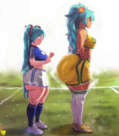 Brazilian Miku and Hatsune Miku 