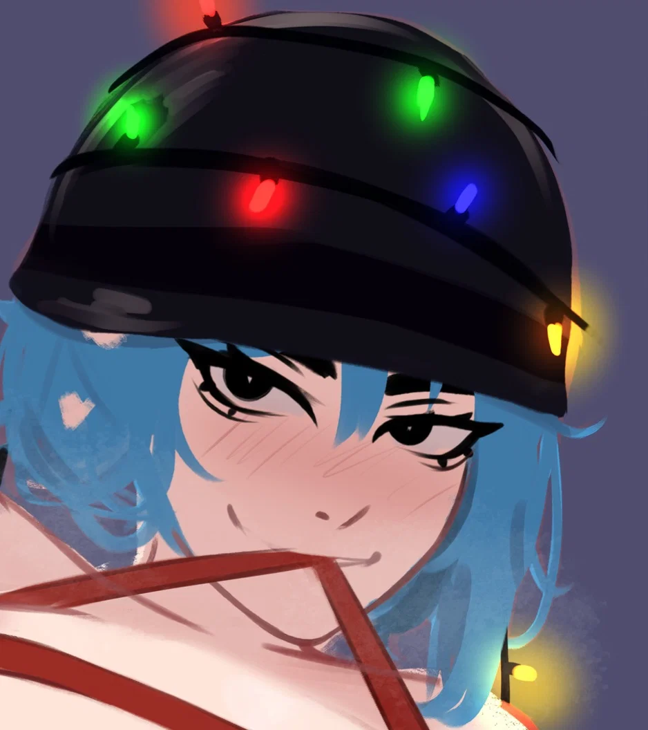 Erka | Aftercare With A Blue-Haired Weirdo