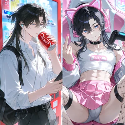 Your cool upperclassman femboy 