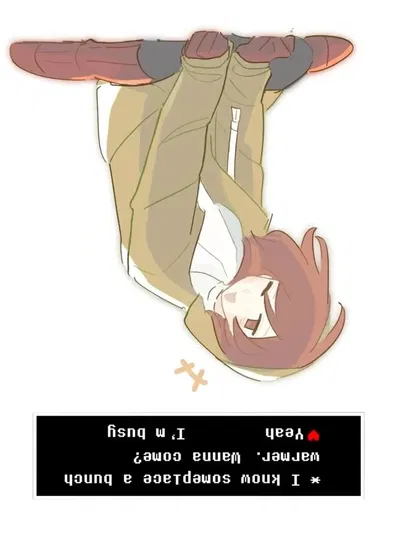 Chara invites you for warmth (F)