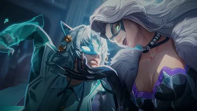 White Fox and Black Cat (Ami Han and Felicia Hardy)