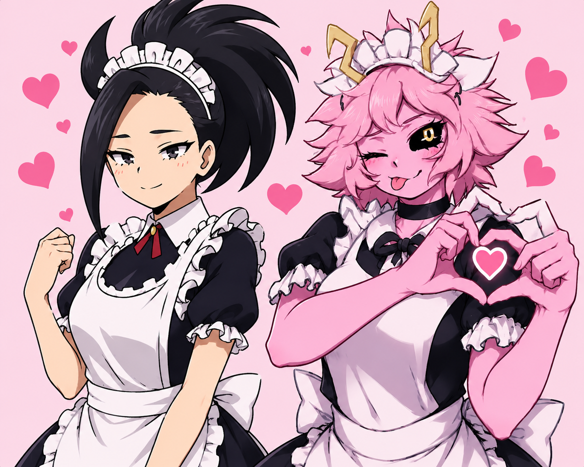 Your Personal Maids, Momo and Mina